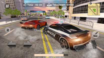 Police Car Chase- Smashing Cop - Supercode Games